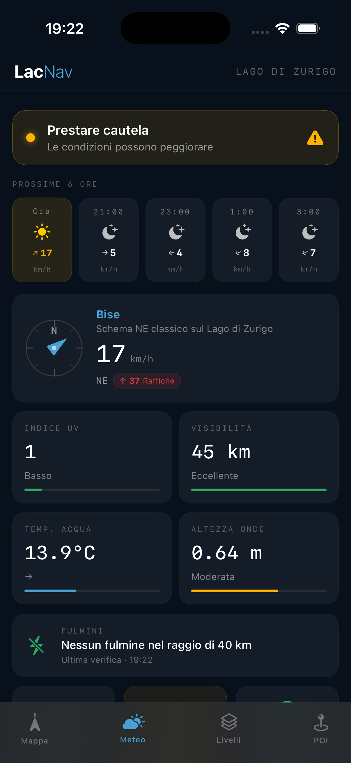 Weather overlay